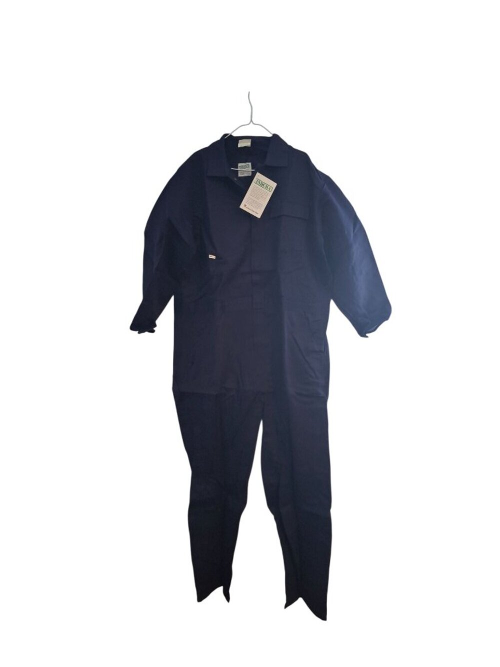Topps FR Indura Coveralls 52R Navy Flame Resistant Workwear Utility Industrial
